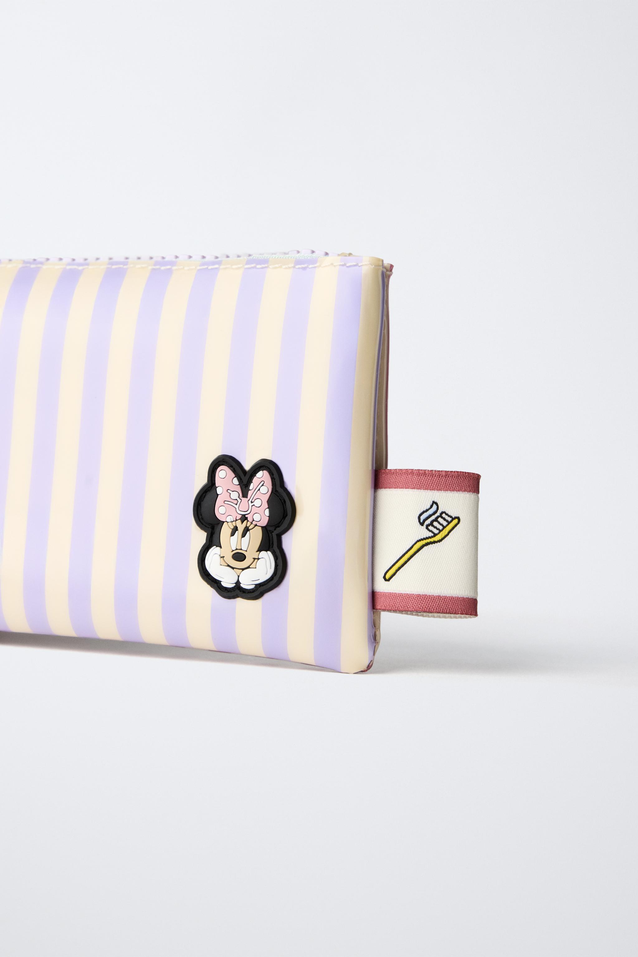 TROUSSE DE TOILETTE RAYURES MINNIE MOUSE © DISNEY